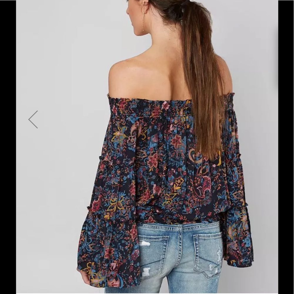 NWT Free People Spirit Off the Shoulder Top - Picture 2 of 10